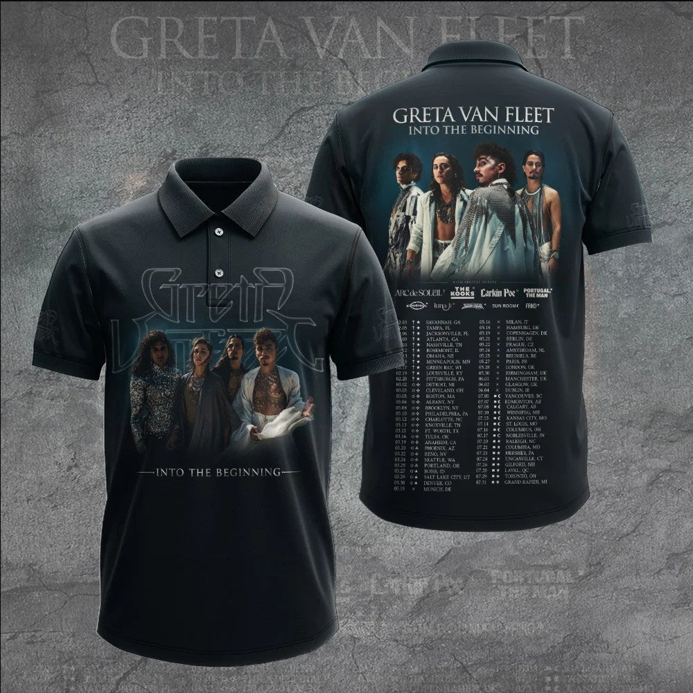 Greta Van Fleet Tour 2027 3D Apparel – GNE9068