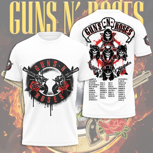 Guns N' Roses 2026 3D Apparel – GNE8047