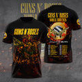 Guns N' Roses Tour 2026 3D Apparel – GNE8024