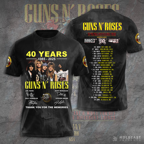Guns N' Roses 3D Apparel – TANTN 12833