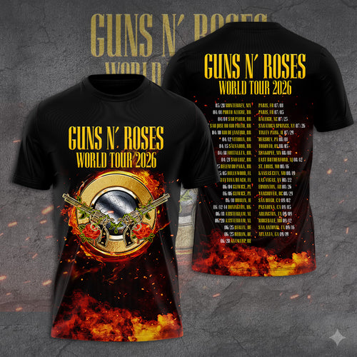 Guns N' Roses 3D Apparel – TANTN19081