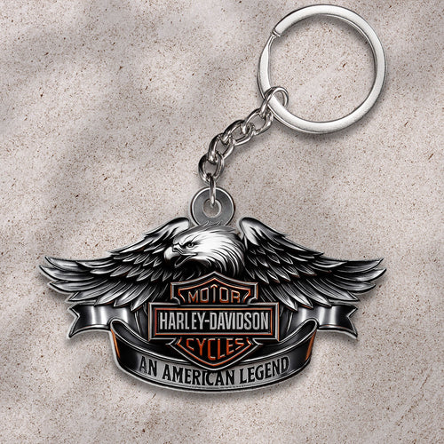 Harley Davidson Custom Shape 2-sided Keychain – TMTHU1406