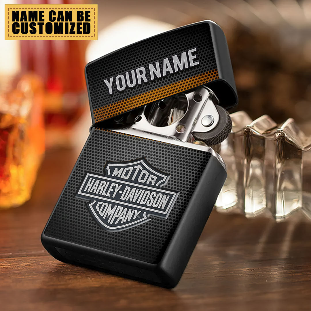 Personalized Harley Davidson Zippo Lighter Case (No Insert) – TMTHU1138