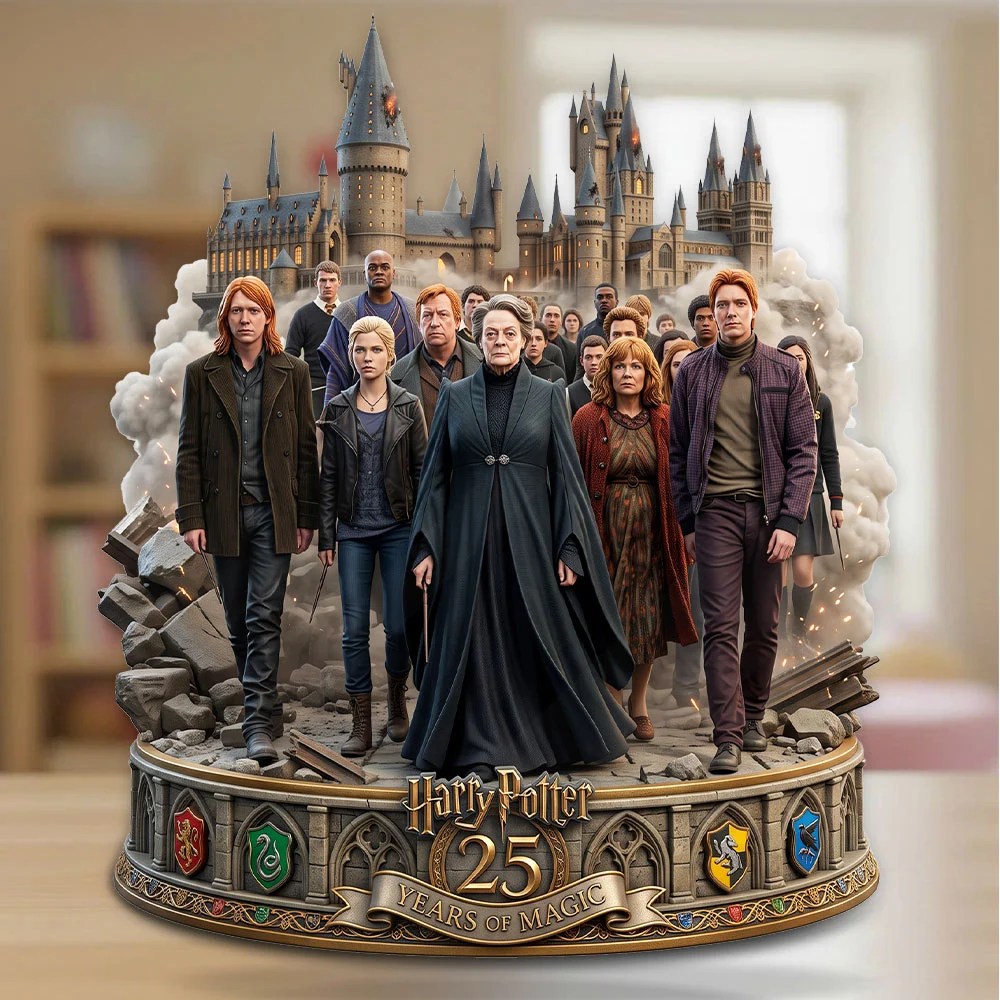 Harry Potter 25th Anniversary 2026 Custom Shape Acrylic Plaque – TMTHU9968