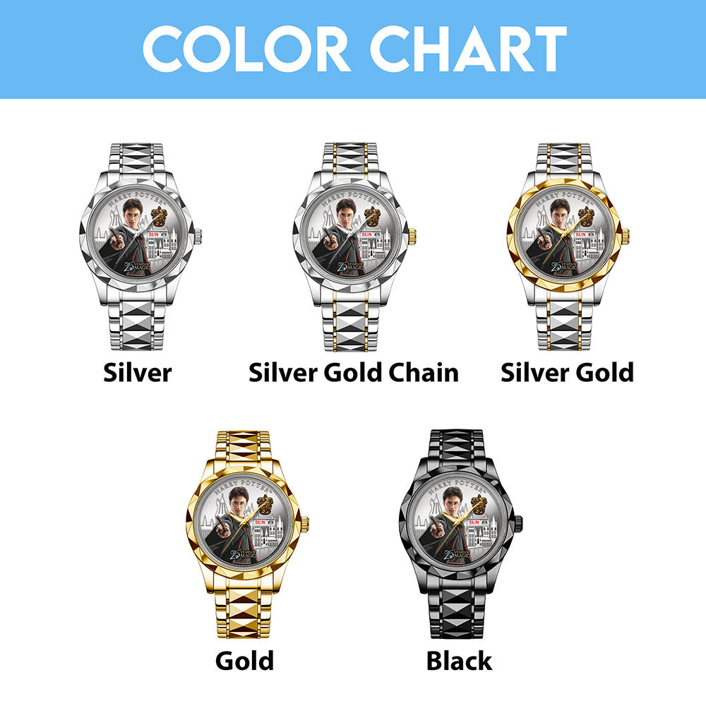 Harry Potter 25th Anniversary Alloy Luxury Quartz Watch – MAITM14125