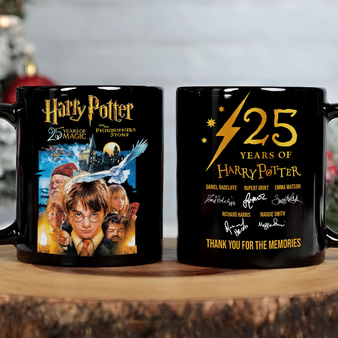 Harry Potter 25th Anniversary Ceramic Mug – HOATT15211