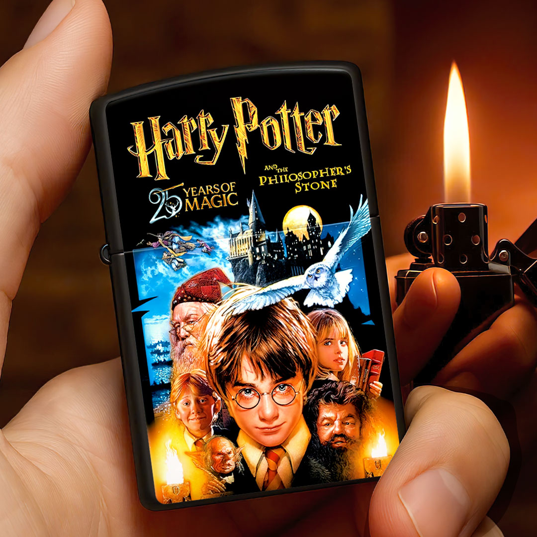 Harry Potter 25th Anniversary Zippo Lighter Case (No Insert) – HOATT15208