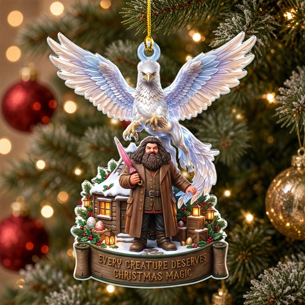 Harry Potter Custom Shape 2-side Printed Acrylic Ornament – MAITM15483