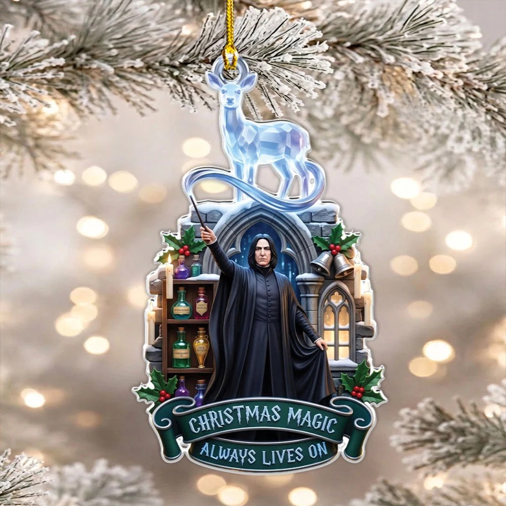 Harry Potter Custom Shape 2-side Printed Acrylic Ornament – MAITM15486