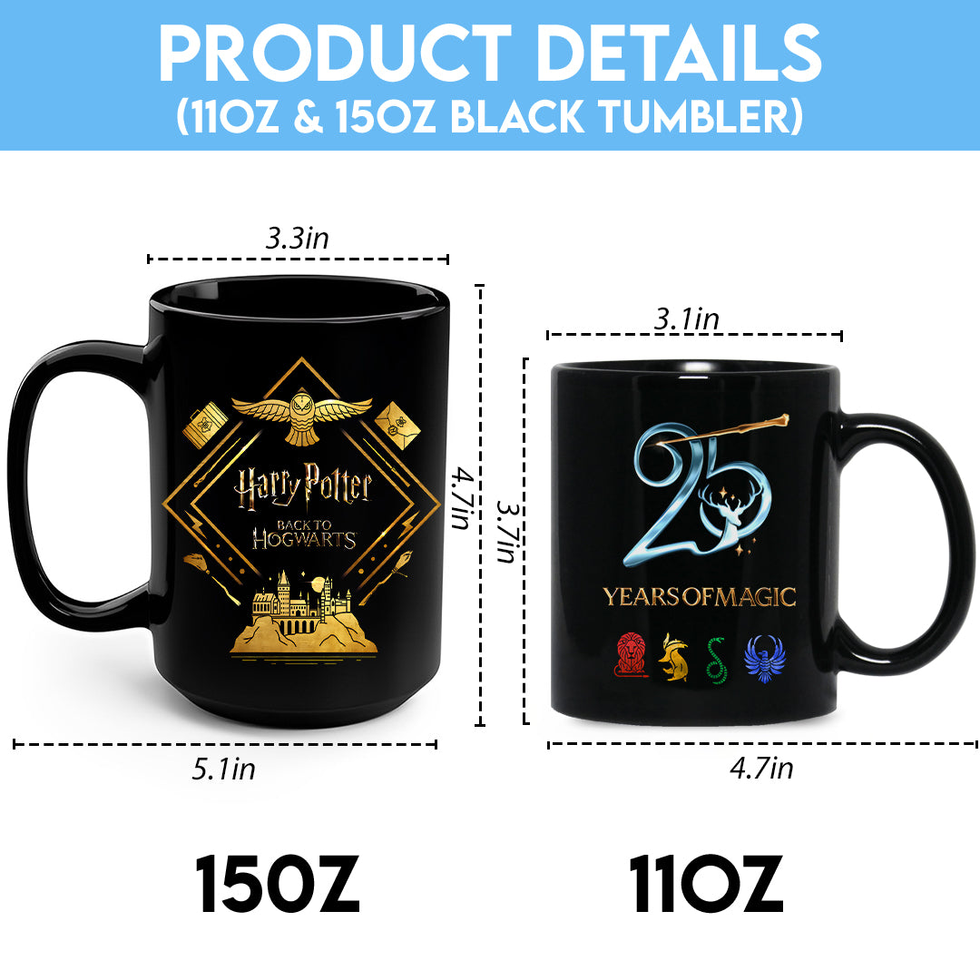 Harry Potter 25th Anniversary Ceramic Mug – HOATT15230