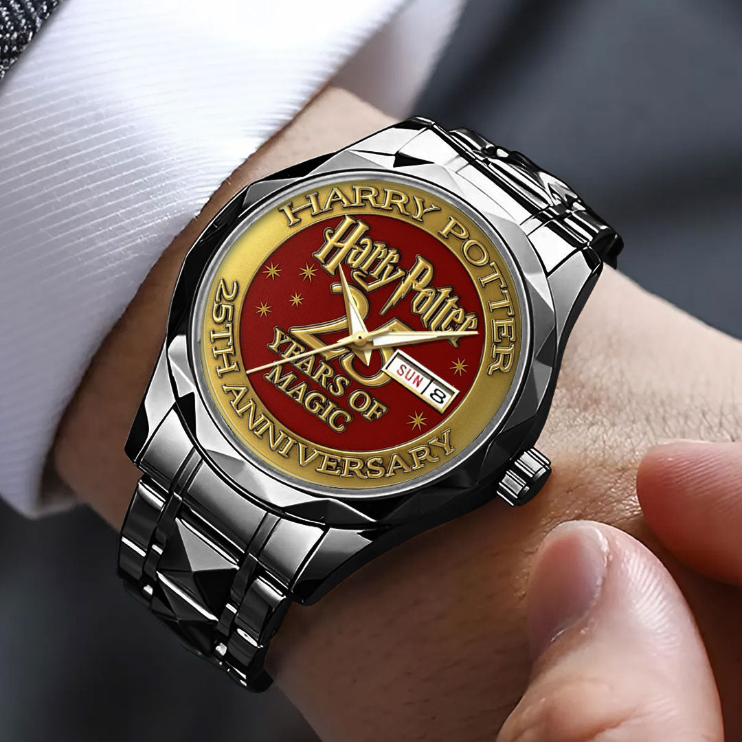 Harry Potter 25th Anniversary Alloy Luxury Quartz Watch – TMTHU2653
