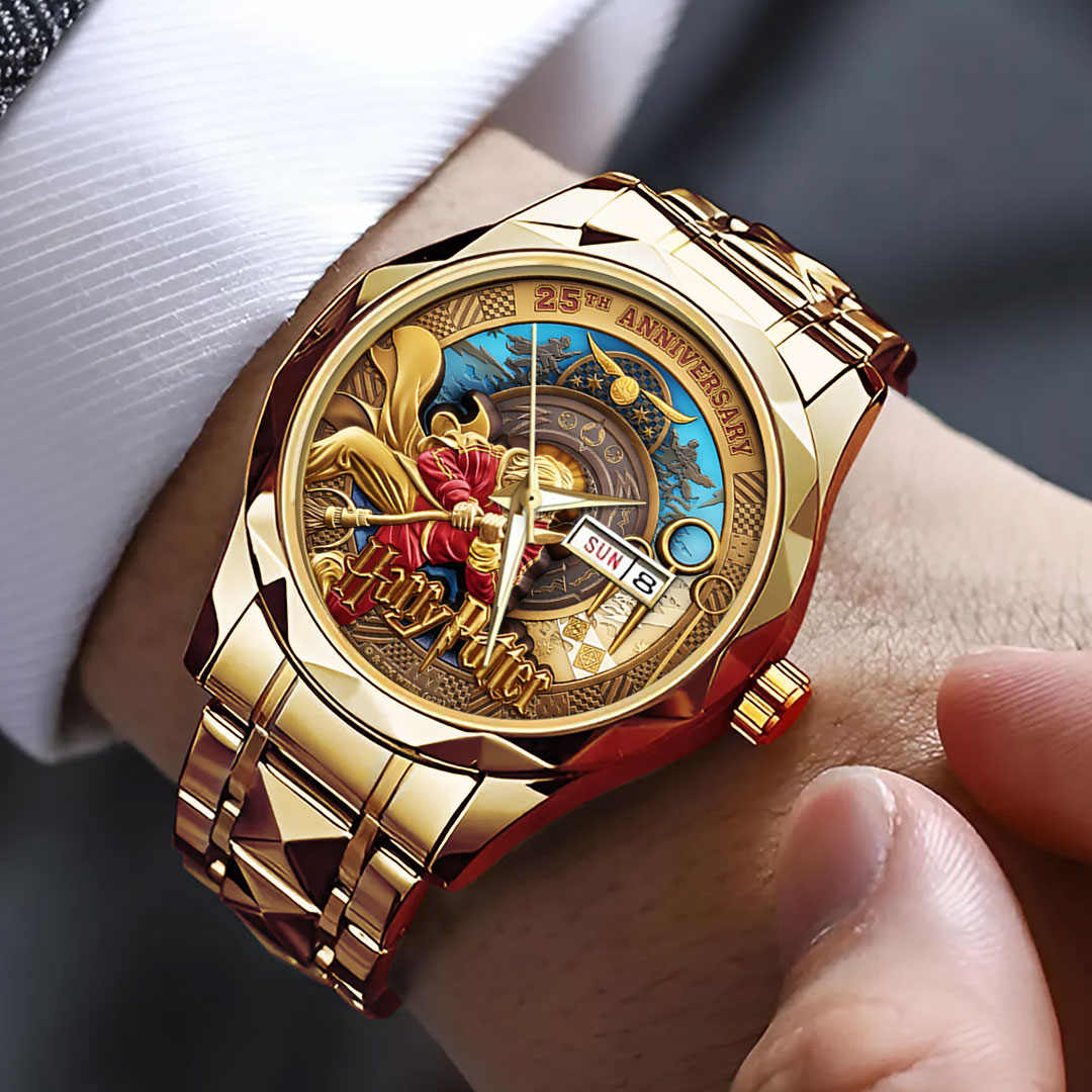 Harry Potter 25th Anniversary Alloy Luxury Quartz Watch – TMTHU2739