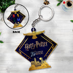 Harry Potter 25th Anniversary Custom Shape 2-sided Keychain – GNE4772