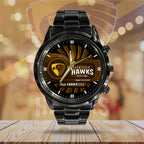 Hawthorn FC Black Stainless Steel Watch – MAITM 8346