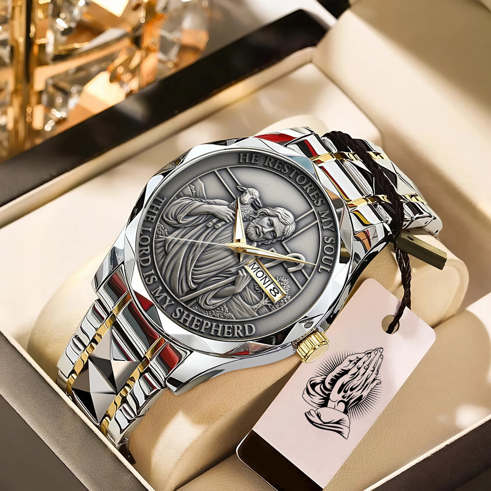 He Restores My Soul Alloy Luxury Quartz Watch – TANTN17417
