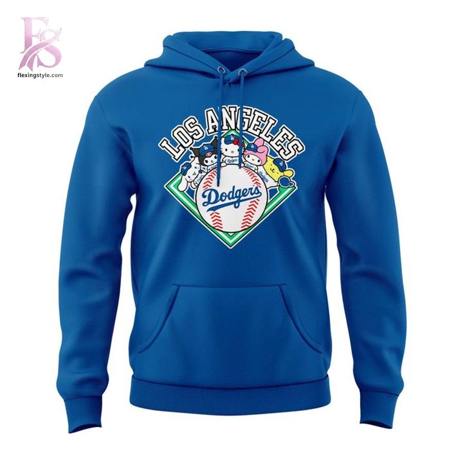 Hello Kitty and Friends x LA Dodgers Hoodie