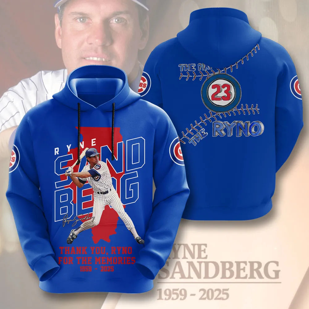 Chicago Cubs x Ryne Sandberg 3D Apparel – GNE 4109