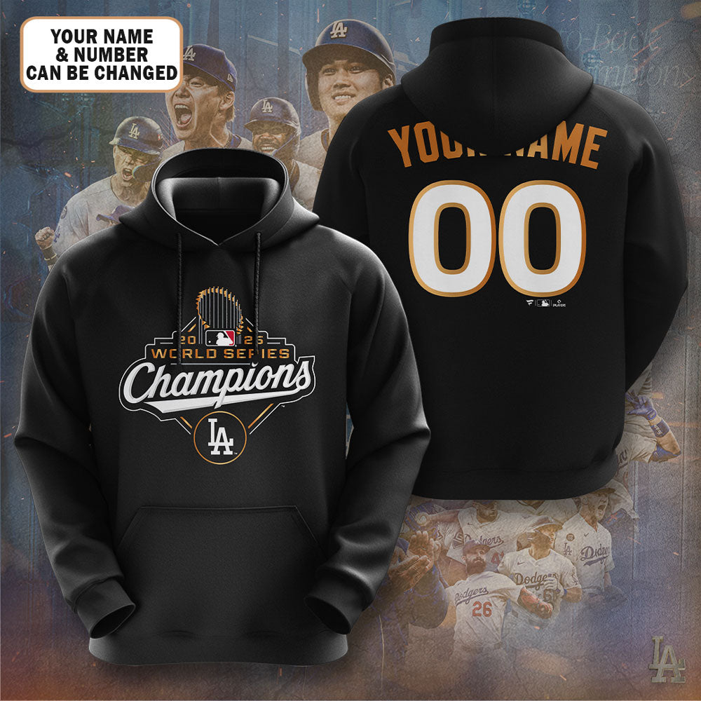 Personalized Los Angeles Dodgers 3D Apparel – GNE4615