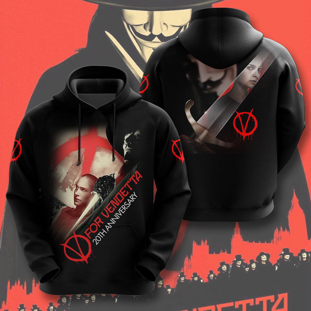 V for Vendetta 3D Apparel – GNE4628