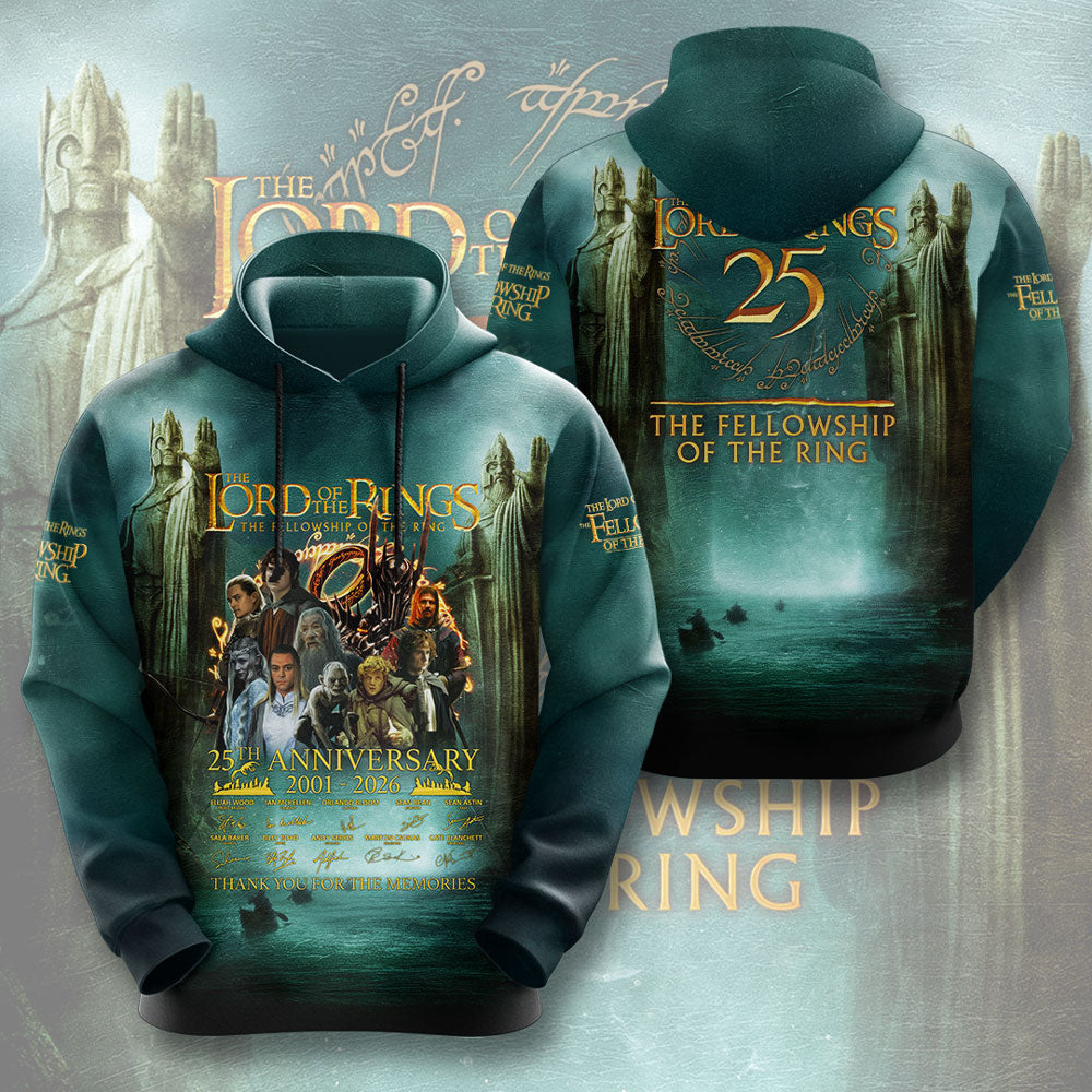 The Lord of the Rings 25th Anniversary 2026 3D Apparel – GNE4732