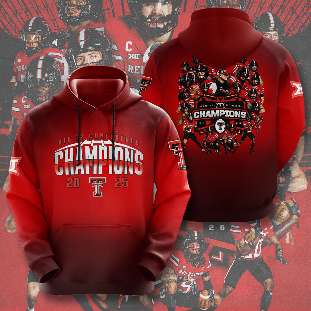 Texas Tech Red Raiders Football 3D Apparel – GNE4746