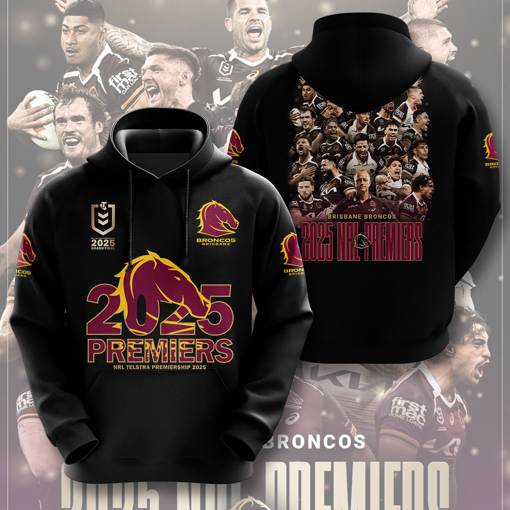 Brisbane Broncos 3D Apparel – TMTHU1319