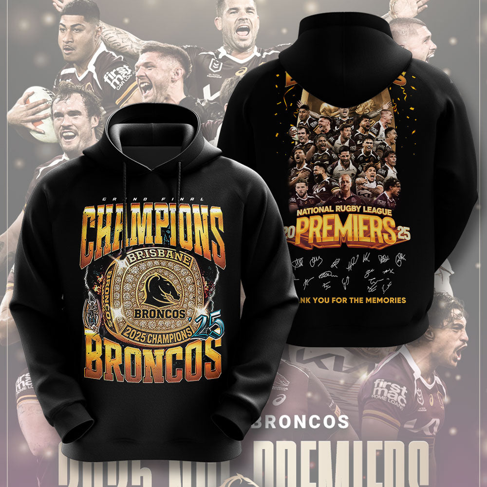 Brisbane Broncos 3D Apparel – TMTHU1321