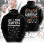 Las Vegas Aces WNBA 2025 Champions 3D Apparel – TMTHU1426