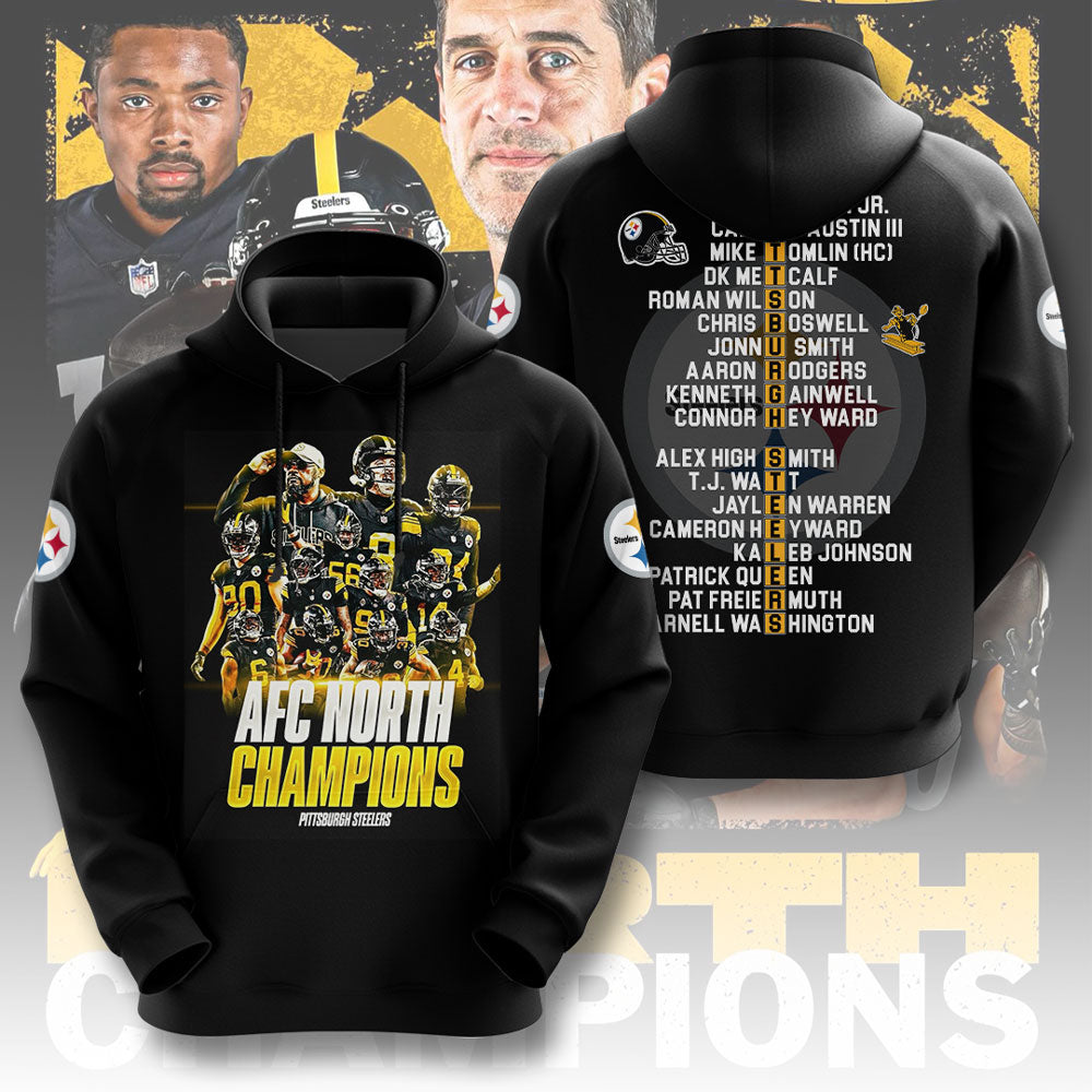Pittsburgh Steelers 3D Apparel – TMTHU3100