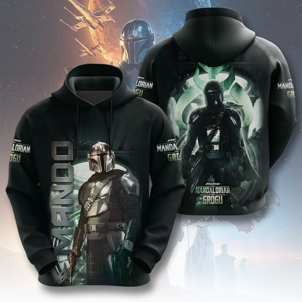 Star Wars x Mandalorian 3D Apparel – TMTHU3359