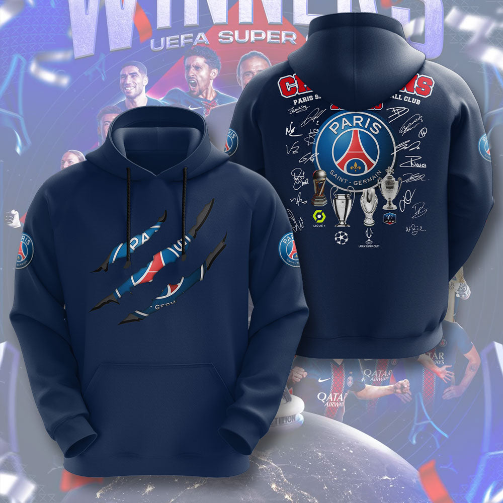 Paris Saint-Germain 3D Apparel – TMTHU 404