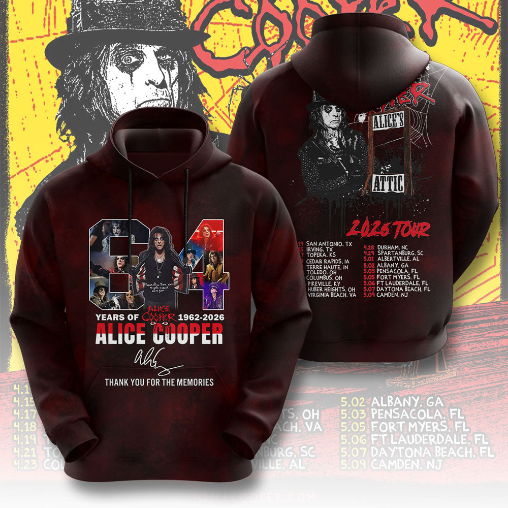 Alice Cooper 3D Apparel – TMTHU3687