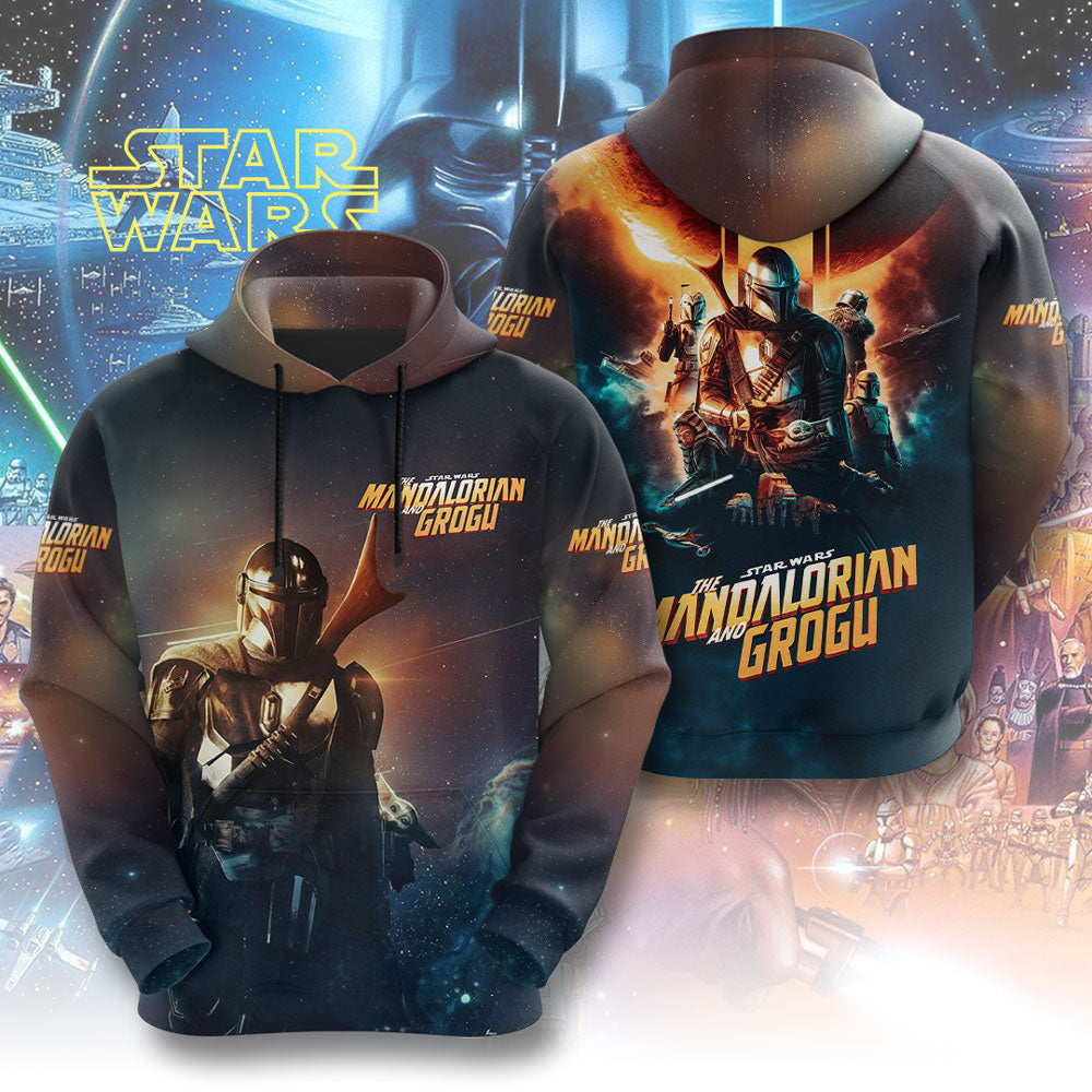 Star Wars x Mandalorian 3D Apparel – TMTHU3920