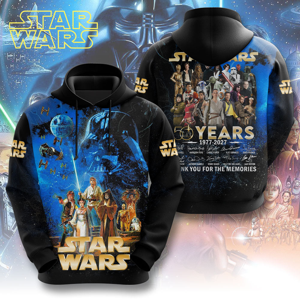 Star Wars 50th Anniversary 3D Apparel – TMTHU4381