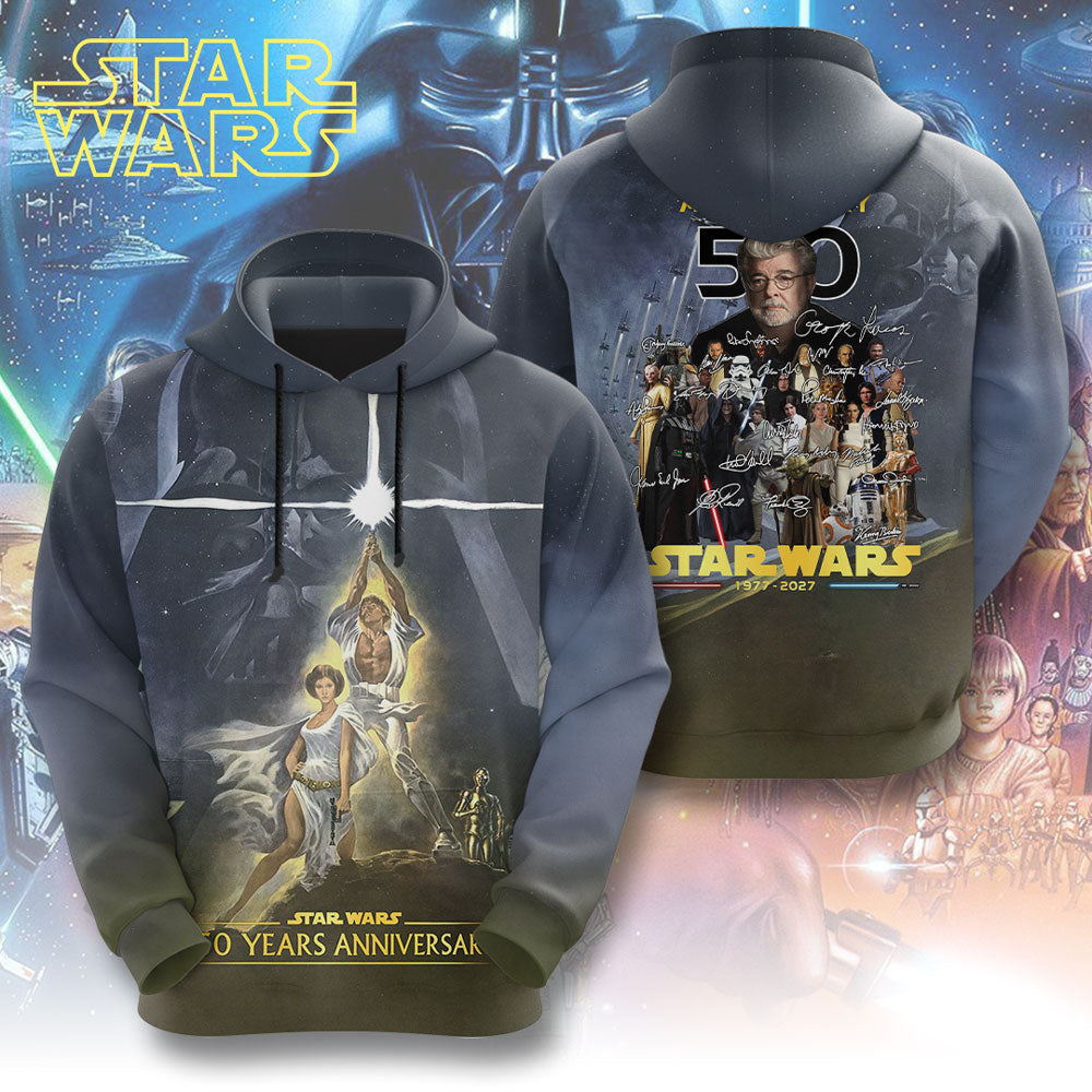 Star Wars 50th Anniversary 3D Apparel – TMTHU4520