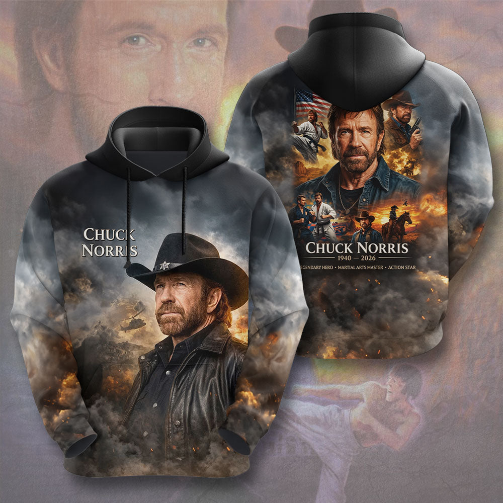 Chuck Norris 3D Apparel – TMTHU4658