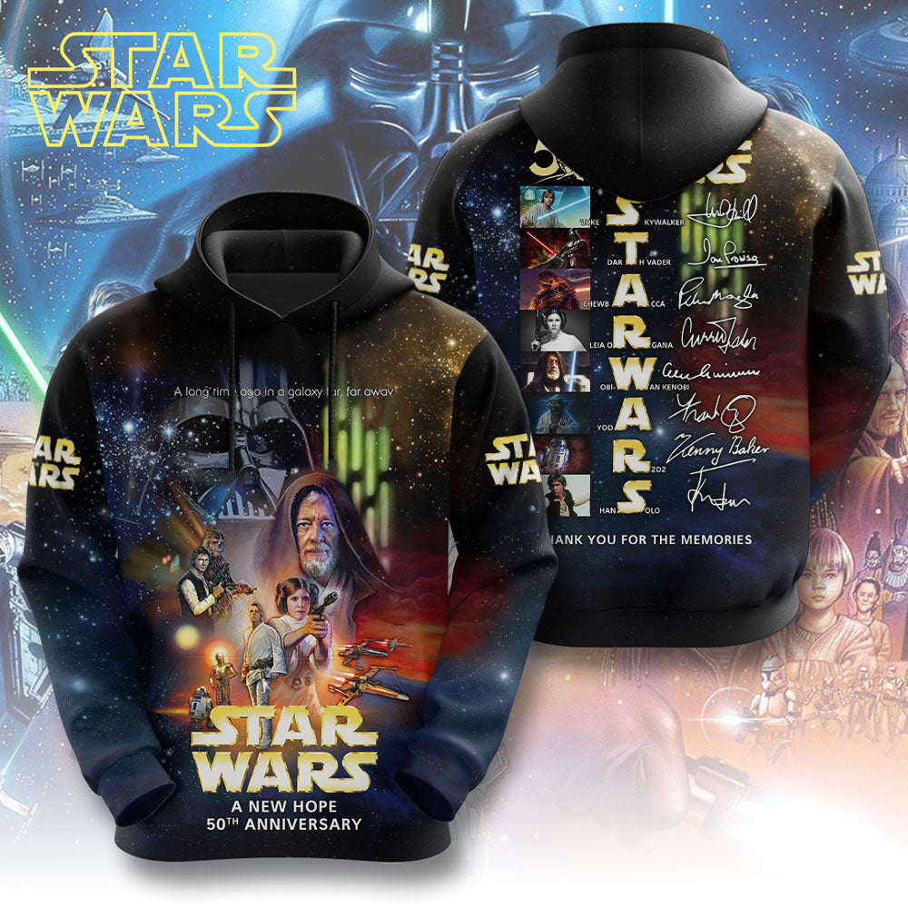 Star Wars 50th Anniversary 2027 3D Apparel – TMTHU5935