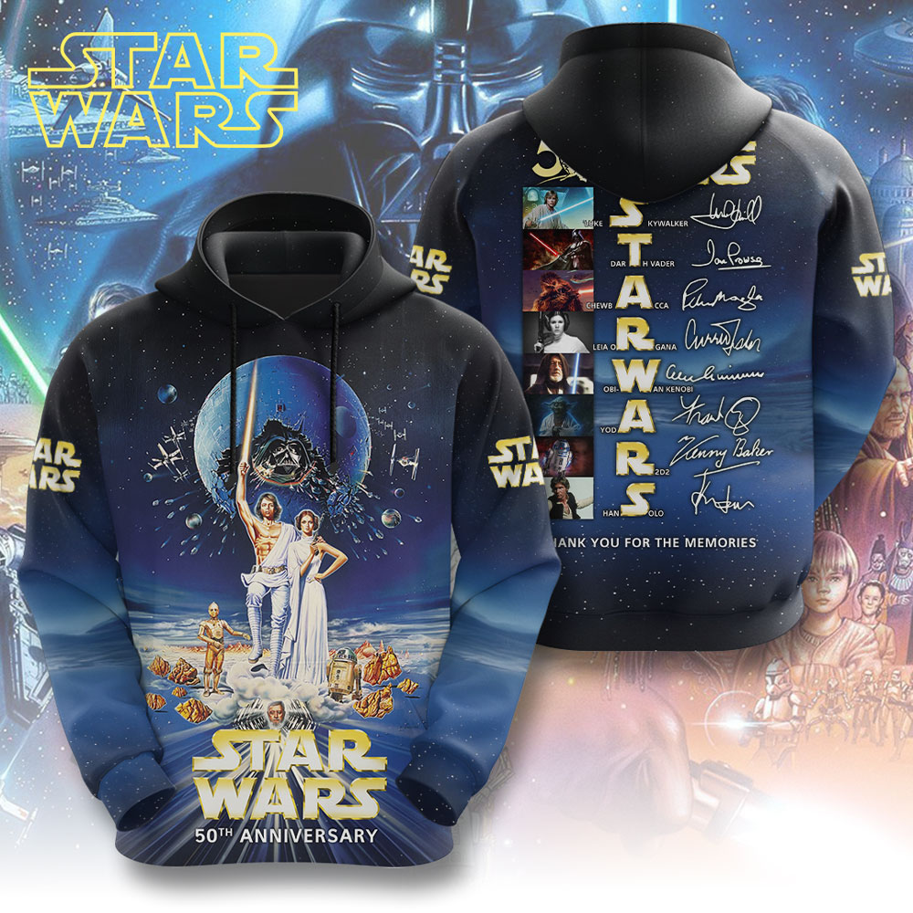 Star Wars 50th Anniversary 3D Apparel – TMTHU5981