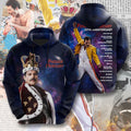 Freddie Mercury 80th Anniversary 3D Apparel – TMTHU6153