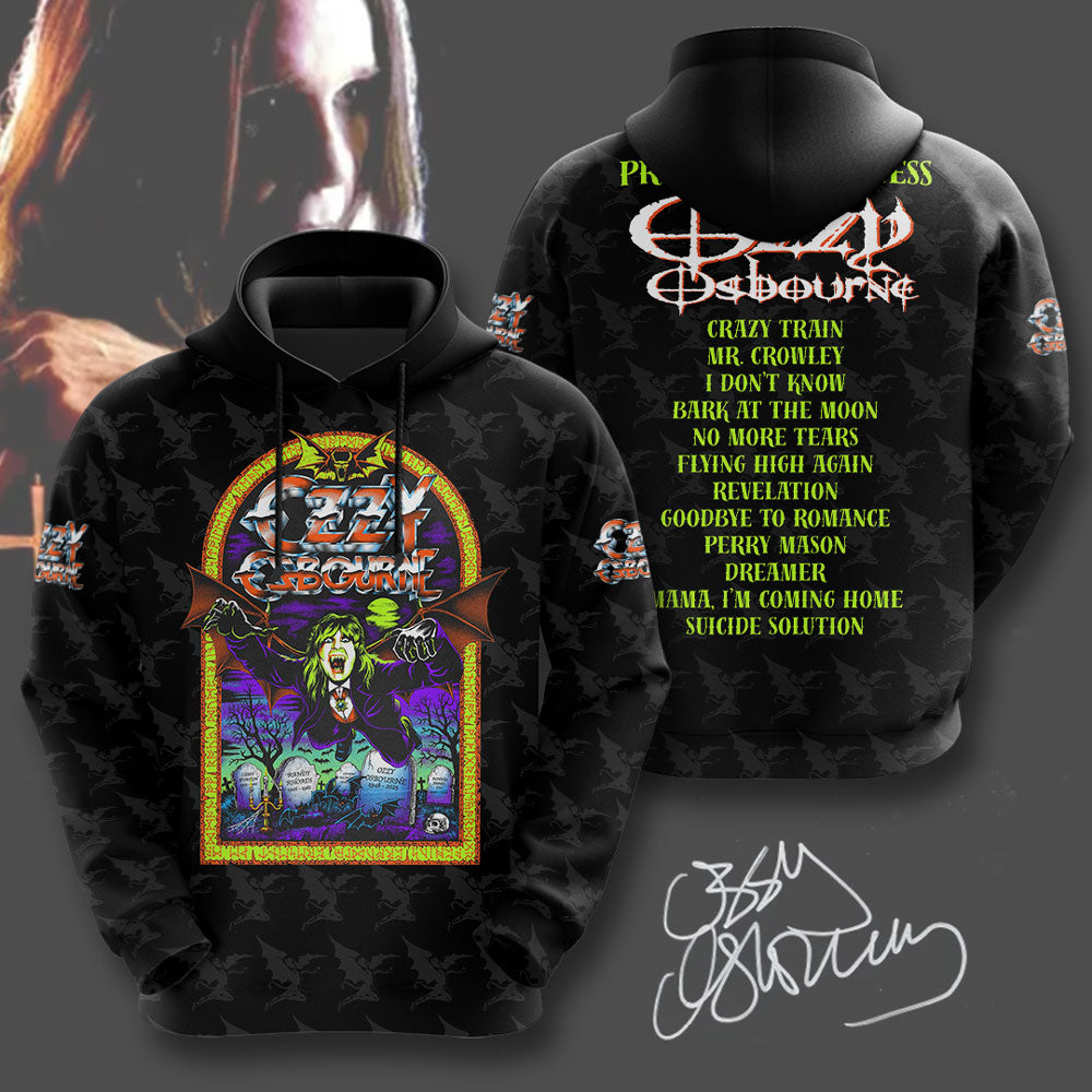 Ozzy Osbourne 3D Apparel – TMTHU667