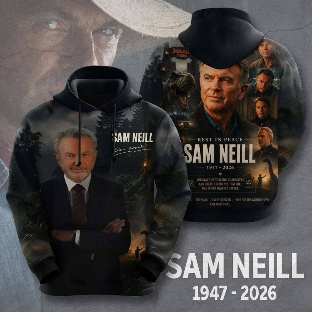 Sam Neill 3D Apparel – TMTHU7555