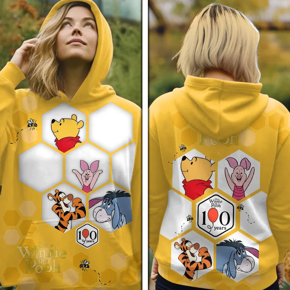Winnie-the-Pooh 100th Anniversary 3D Apparel – TMTHU9261