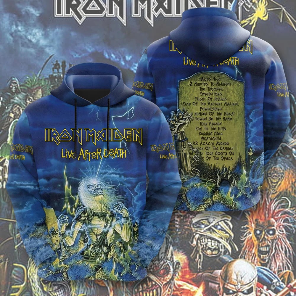 Iron Maiden 3D Apparel – TMTHU9479