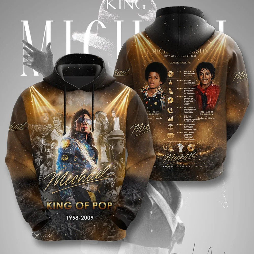 Michael Jackson 3D Apparel – TMTHU9492