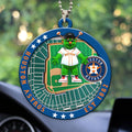 Houston Astros Custom shape 2-sided Acrylic Car Ornament – HOATT13042