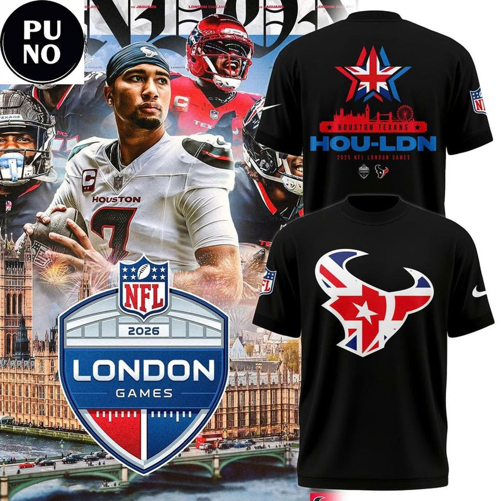 Houston Texans NFL London Games 2026 Hoodie T-Shirt