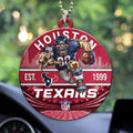 Houston Texans Custom shape 2-sided Acrylic Car Ornament – HOATT12908