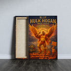 Hulk Hogan Rectangle Canvas With Inner Frame – HOATT 12086