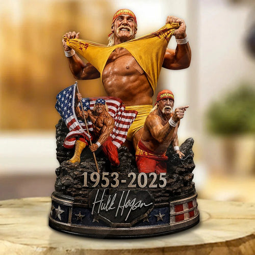 Hulk Hogan Custom Shape Acrylic Plaque – GNE8187