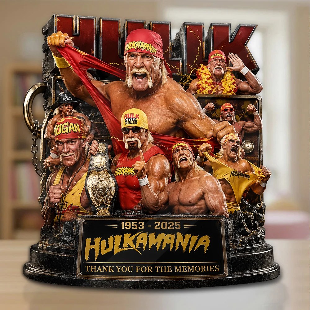 Hulk Hogan Custom Shape Acrylic Plaque – GNE8188